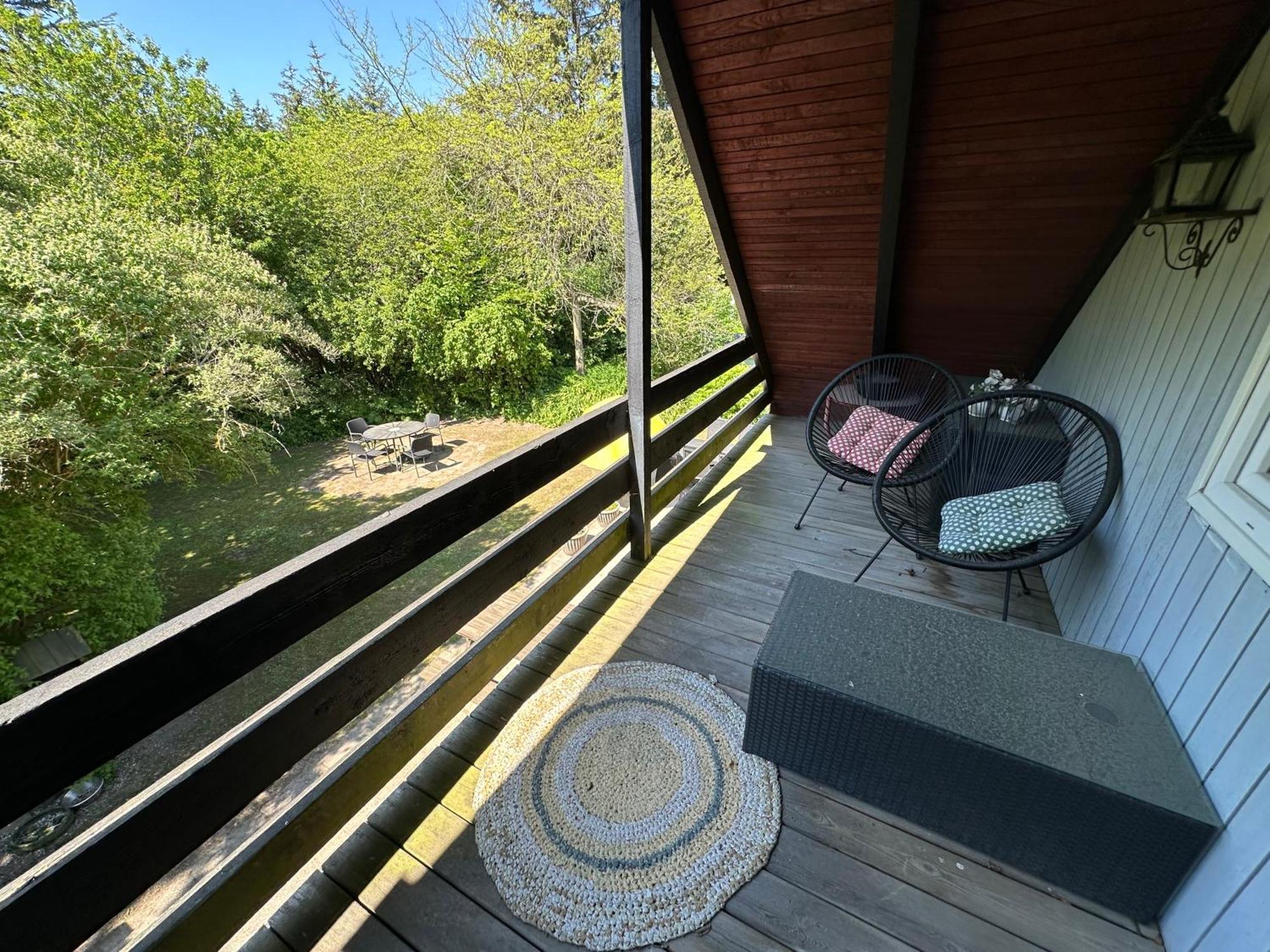 Large Room With Balcony At The Edge Of The Forest Lokken Bagian luar foto